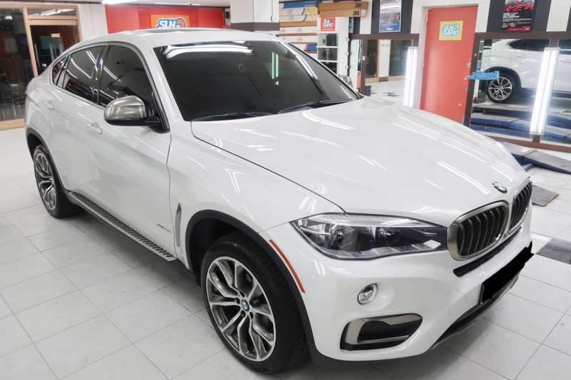 마포구 상암동 근처 BMW X6 덴트 복원 마치고 전체 시공 전