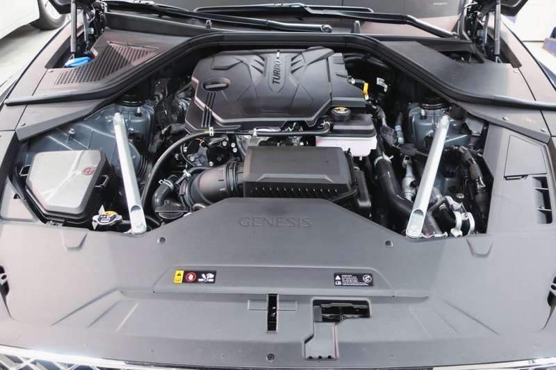 제네시스 G80 덴트 시공 사진