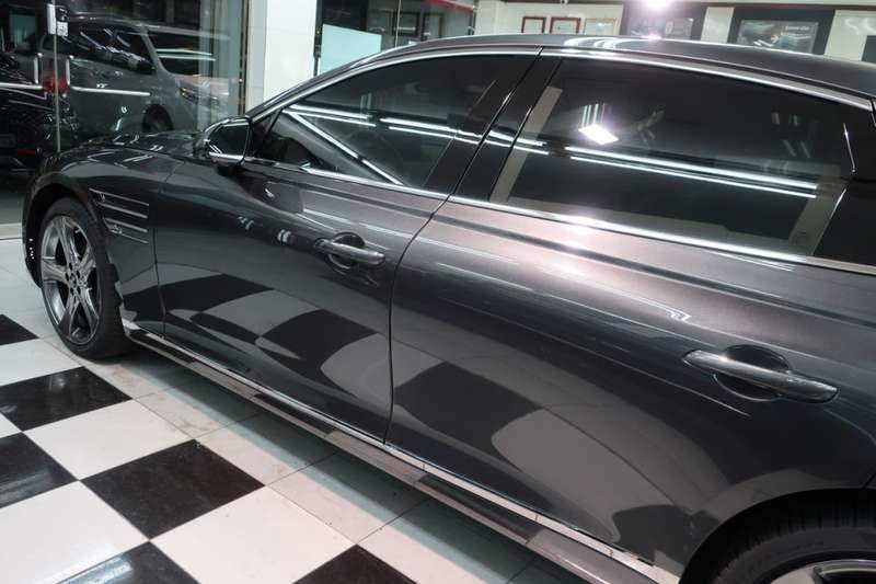 제네시스 G80 덴트 시공 사진