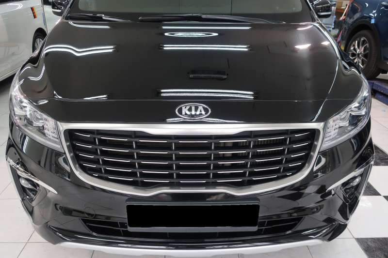 카니발 덴트 시공 사진