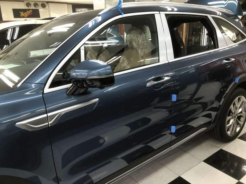 마포구 신차 유리막 코팅 전문점 2020 기아차 쏘렌토 시공 전