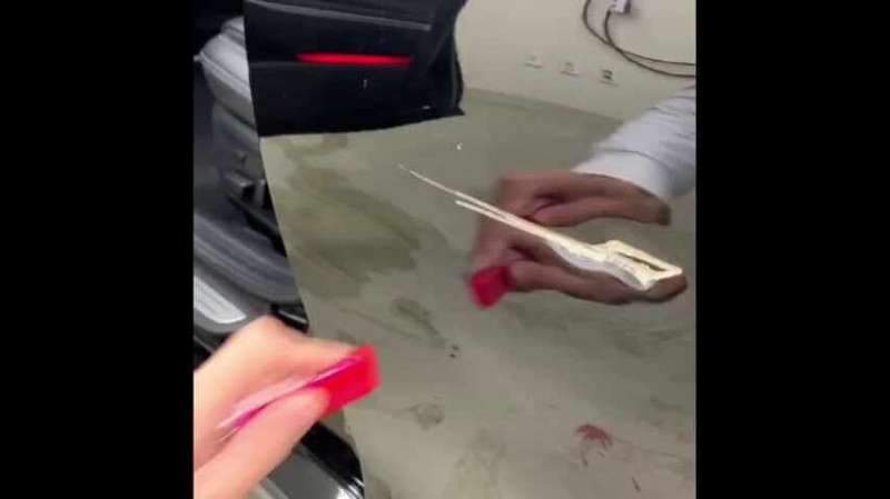 마포구 유리막 코팅 전문점 포르쉐 카이엔 사고 수리 후 시공 후