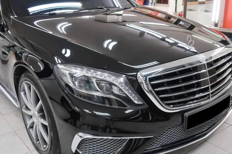 벤츠 S63 덴트 시공 사진