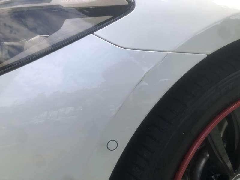 BMW 6GT 덴트 시공 사진