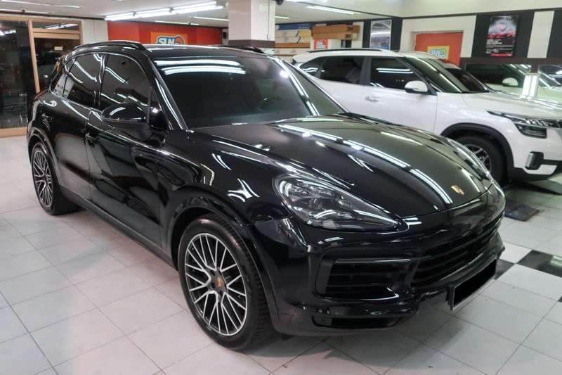 포르쉐 카이엔 덴트 시공 사진