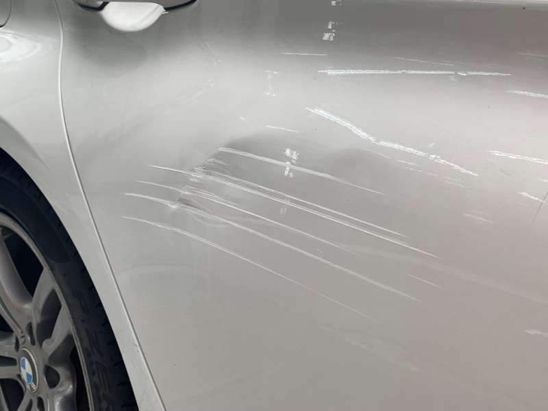 BMW 320d 덴트 시공 사진