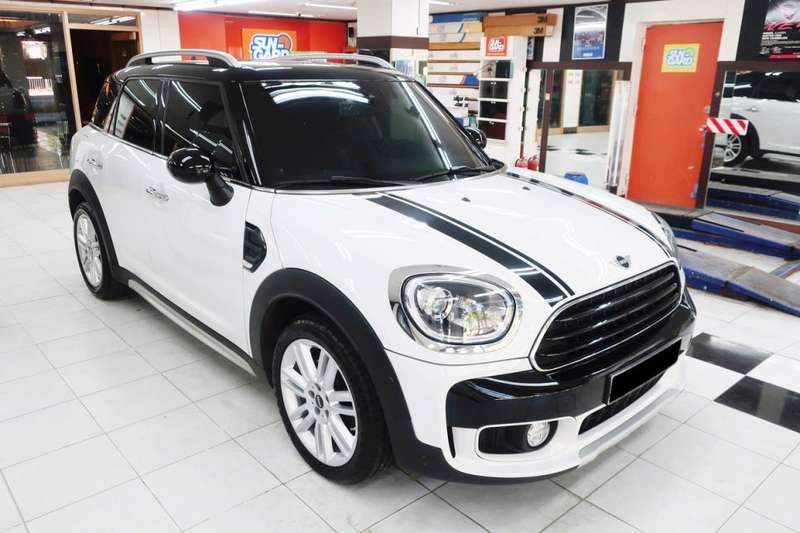 마포구 미니 컨트리맨 쿠퍼 도어 찌그러짐 손상 판금 도 시공 전