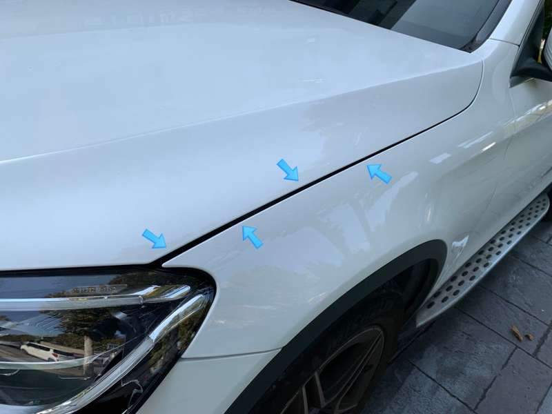  덴트 시공 사진