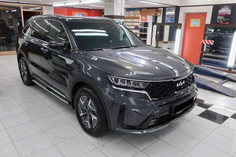 쏘렌토 유리막 코팅 시공 사진