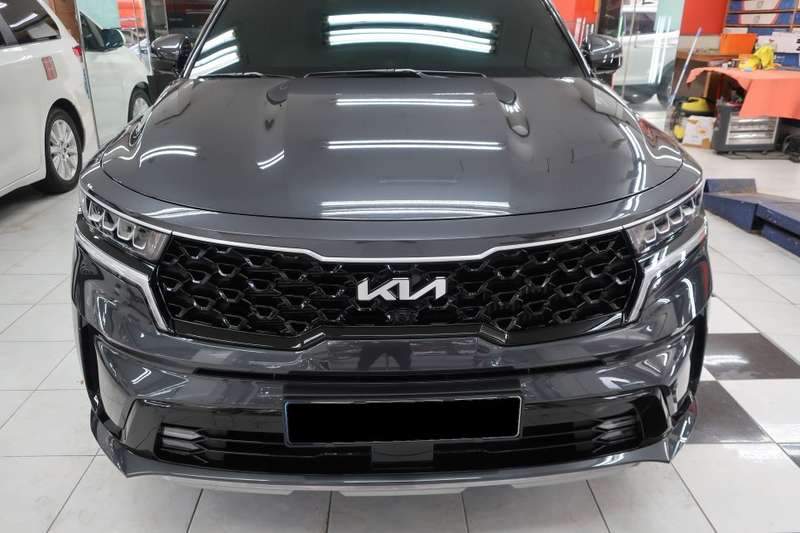 쏘렌토 유리막 코팅 시공 사진