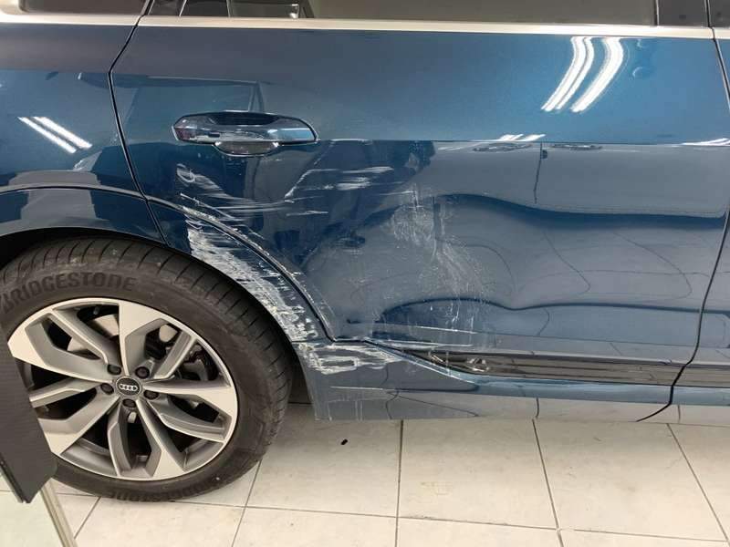 아우디 E 덴트 시공 사진