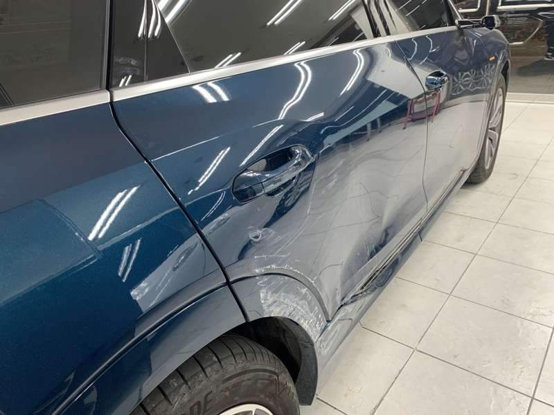 아우디 E 덴트 시공 사진