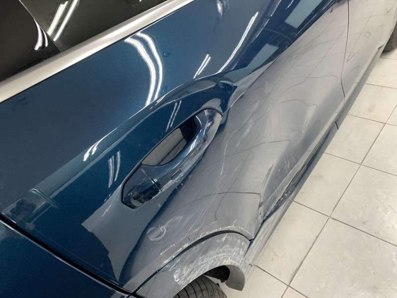 아우디 E 덴트 시공 사진