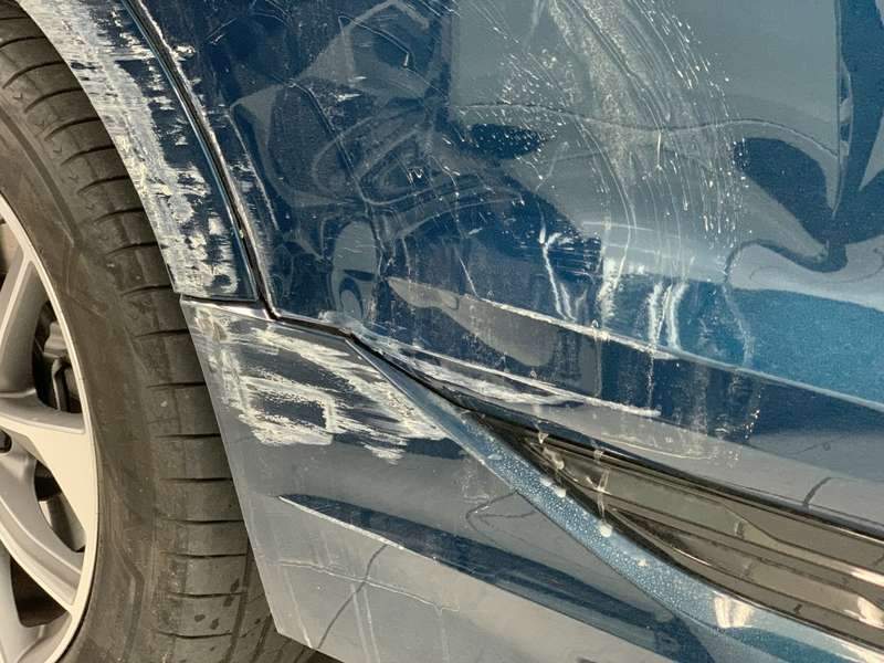 아우디 E 덴트 시공 사진