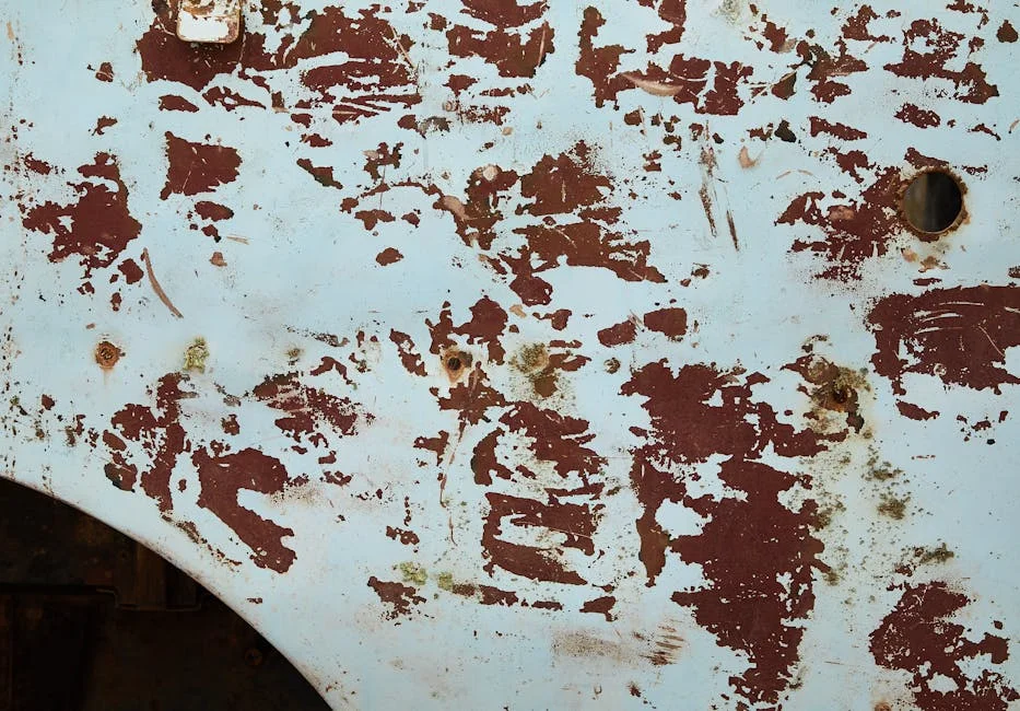 수입차 하부 녹 제거 후 도색 복원 완료