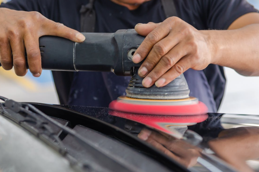 전문가 광택 작업