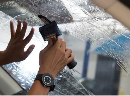 측면 썬팅 시공